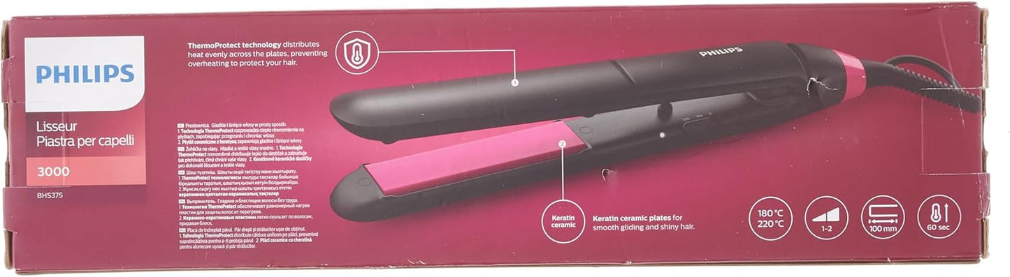 Philips StraightCare Essential ThermoProtect straightener BHS37500 ThermoProtect Technology